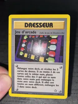 Carte Pokemon Jeu D’arcade 83/111 Rare Neo Genesis Wizard Francais Occasion INK - Image 3