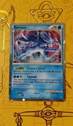 Suicune SL11 Call of Legends Set Pokemon Card Nintendo Shiny Holo Rare - Image 1