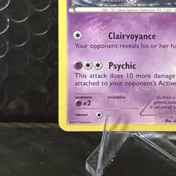 Pokemon Mew TCG Black Star Promo Holo Card XY192 - Image 4