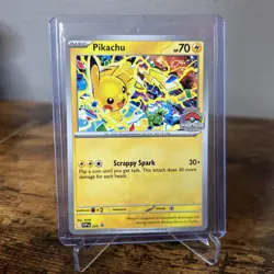 Pokemon TCG Pikachu World Championships 2025 Promo Card SVP 225 - Image 1