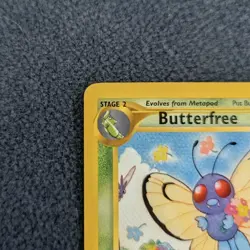 Butterfree 9/18 Southern Islands WOTC Vintage Pokemon Card - LP - Image 2