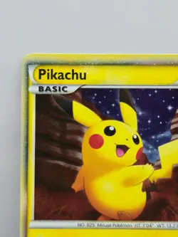2010 Pokemon Pikachu PW English World Collection Promo Card MP - Image 2