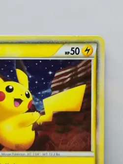2010 Pokemon Pikachu PW English World Collection Promo Card MP - Image 3