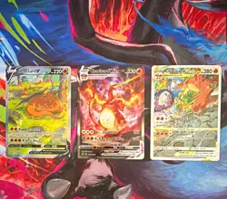Pokemon TCG Charizard V/VMAX/VSTAR 3-Card Holo Promo Lot SWSH260-262 - Image 1