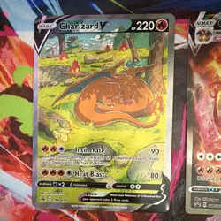 Pokemon TCG Charizard V/VMAX/VSTAR 3-Card Holo Promo Lot SWSH260-262 - Image 2