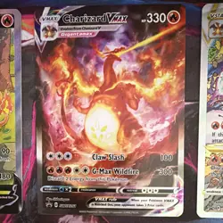 Pokemon TCG Charizard V/VMAX/VSTAR 3-Card Holo Promo Lot SWSH260-262 - Image 3