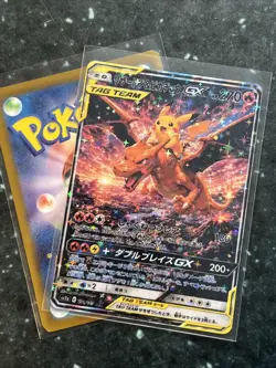 Fan-Made Pikachu Charizars Team Tag Pokemon Card – Custom Collectible Card - Image 2