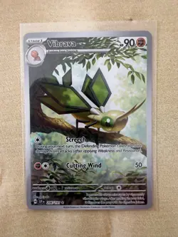 Pokemon Card TCG - Vibrava 206/191 - Surging Sparks - Illustration Rare - Image 1
