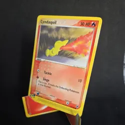 Cyndaquil 59/100 LP Non Holo Sandstorm E Series Pokemon Card! - Image 1