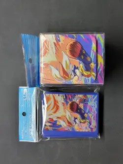 Pokemon TCG: Card Sleeves and deck box cinderace - Image 1