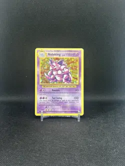 Pokemon Nidoking TCG XY Evolutions Holo Card 45/108 MP - Image 1