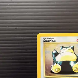 Pokemon TCG Snorlax Jungle Holo Rare Card 11/64 Unlimited WOTC 1999 NM - Image 3