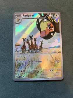 Pokemon TCG Farigiraf Holo Card Scarlet & Violet Paldea Evolved 228/193 - Image 1