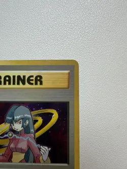 Pokemon TCG Sabrina Trainer Gym Japanese Holo Card 1996 Ken Sugimori - Image 2