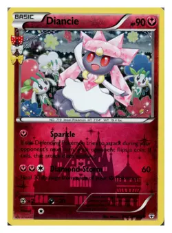 Diancie RC22/RC32 Generations Uncommon Holo Pokemon LP - Image 1