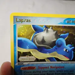 Lapras 8/92 Legend Maker Reverse Holo SWIRL Pokemon NM - Image 2