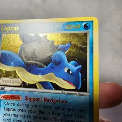 Lapras 8/92 Legend Maker Reverse Holo SWIRL Pokemon NM - Image 4