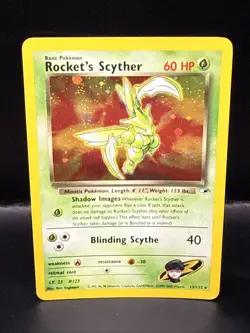 Pokemon TCG Rocket's Scyther Gym Heroes 13/132 Holo Unlimited Holo Rare - Image 1