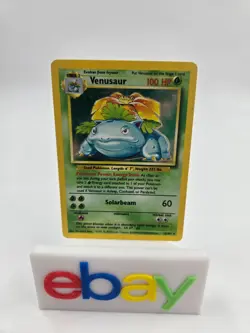 Venusaur - 15/102 - Holo Rare - Base Set - Pokemon Card - 1999 WOTC PL - Image 1