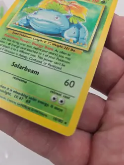 Venusaur - 15/102 - Holo Rare - Base Set - Pokemon Card - 1999 WOTC PL - Image 3