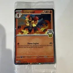 Pokemon TCG Armarouge 012/084 Promo Cards Promo Holo HP 140 (English) 2023 - Image 1