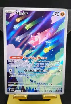 Minior 201/182 Paradox Rift Holo Rare Pokemon TCG Card English 2023 - Image 1
