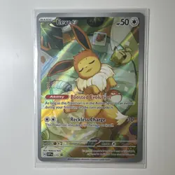 Pokemon TCG Eevee 173 SVP EN Holo Promo Card English 2025 Basic HP 50 - Image 1