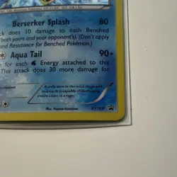 Gyarados Pokemon TCG XY109 Promo Holo Card English 130 HP (2016) - Image 3