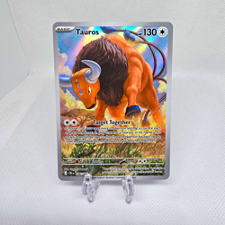 Tauros 096/086 Chaos Rising Full Art Holo English Pokemon TCG Card Near Mint - Image 1