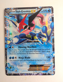 Ash-Greninja Jumbo EX XY133 XY Promo Holo Pokemon TCG Card English 2016 - Image 1