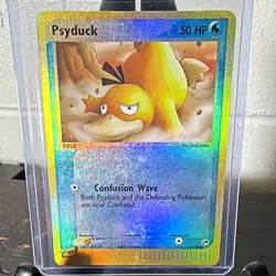 The Pokemon Company Pokemon TCG Psyduck 73/100 EX Sandstorm Reverse Holo EN 50HP - Image 1