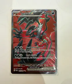 Pokemon TCG Yveltal EX 105/088 Perfect Order Full Art Holo Ultra Rare EN - Image 1