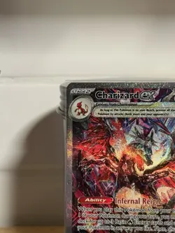 ✨⭐✨ Pokemon TCG Charizard ex 234/091 Paldean Fates SIR Full Art Holo - Image 3