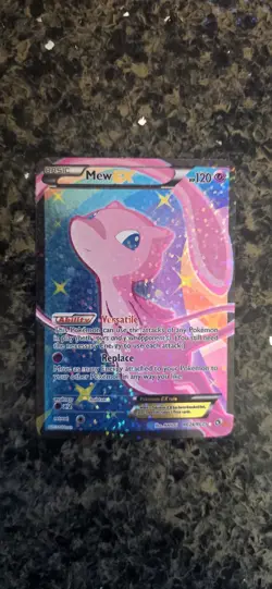 Mew EX (RC24/RC25) Legendary Treasures Full Art Radiant Collection Pokemon Card! - Image 1
