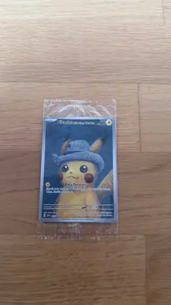 Pikachu with Grey Felt Hat #085 SVP EN Van Gogh Promo Pokemon Card Sealed NM - Image 4