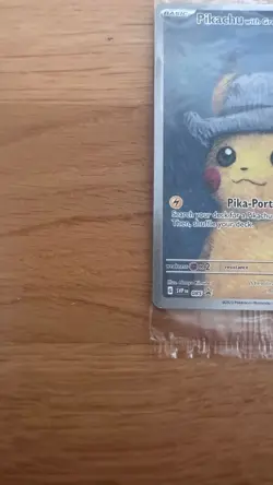 Pikachu with Grey Felt Hat #085 SVP EN Van Gogh Promo Pokemon Card Sealed NM - Image 5