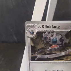 Pokemon Trading Card Game TCG Ns Klinklang 105/159 Non-Holo NM Journey Together - Image 3