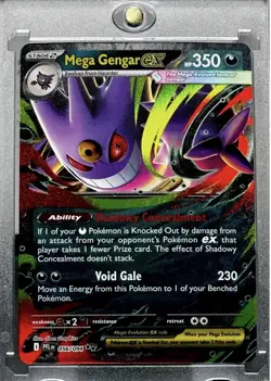GENGAR RARE HOLO REFRACTOR FOIL POKEMON CARD TCG TRADING CARD GAME GHOST - Image 1