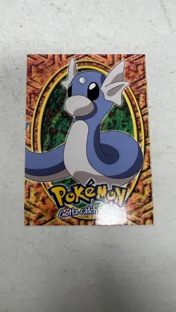 1999 Topps Pokemon Dratini E10 of 12 Stage 1 Trading Card Vintage Collectible - Image 1