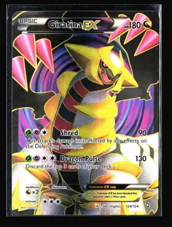 Giratina EX (124 Full Art) Dragons Exalted #124/124 Pokemon Card R4-304 - Image 1