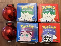 Lot of 6 Pokemon 23k Gold Plated Trading Card Ball 1999 Burger King, See Details - Image 5