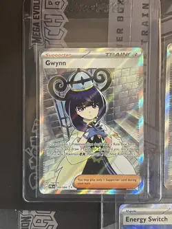 Pokemon Pitch Black Gwynn 109/084 x2 Energy Switch Dark Bell Judge 5 Card Lot - Image 2