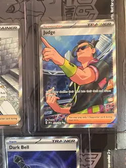 Pokemon Pitch Black Gwynn 109/084 x2 Energy Switch Dark Bell Judge 5 Card Lot - Image 4