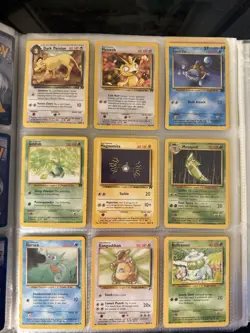 Vintage Pokemon Card Bundle WOTC Team Rocket Jungle Base 2 Bulbasaur Lot - Image 4