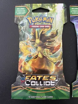 Pokemon XY Fates Collide Sleeved Booster Packs Sealed Lot Of 2 Great Condition - Image 2