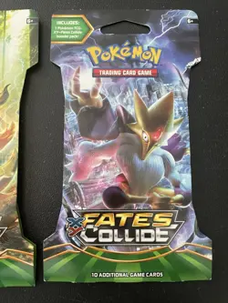 Pokemon XY Fates Collide Sleeved Booster Packs Sealed Lot Of 2 Great Condition - Image 3