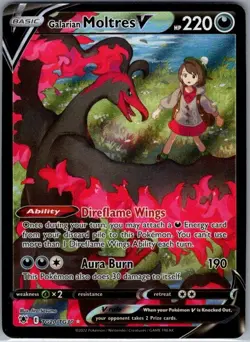 Galarian Moltres V TG20/TG30 Astral Radiance Trainer Gallery - Pokemon Card - NM - Image 1