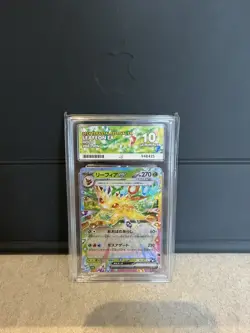 Pokemon TCG Leafeon EX Terastal Festival Card 003/187 Japanese Edition Ace 10 - Image 1