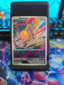 Pokemon Toedscool TCG Scarlet Violet Art/Illustration Rare Card 201/198 - Image 1