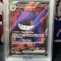 🔥Pokemon TCG Gengar EX Temporal Forces Ultra Rare Card 104/162 PSA 10💎 - Image 2
